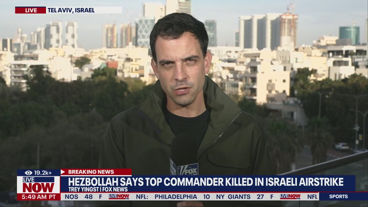 Trey Yingst reports: Hezbollah commander killed