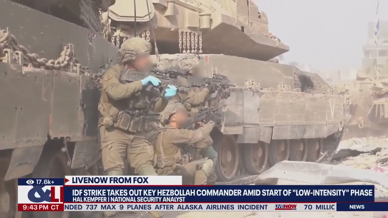 Hezbollah commander killed in IDF airstrike