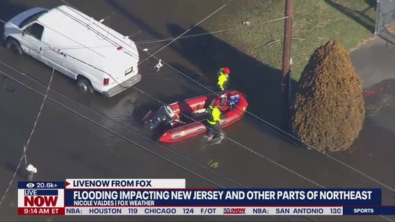 Flooding impacts New Jersey and Northeast
