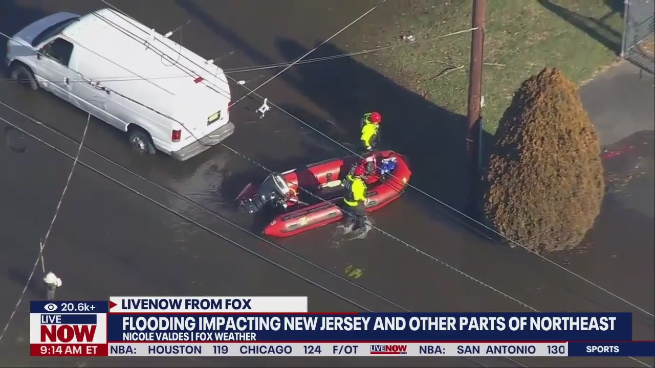 Flooding impacts New Jersey and Northeast