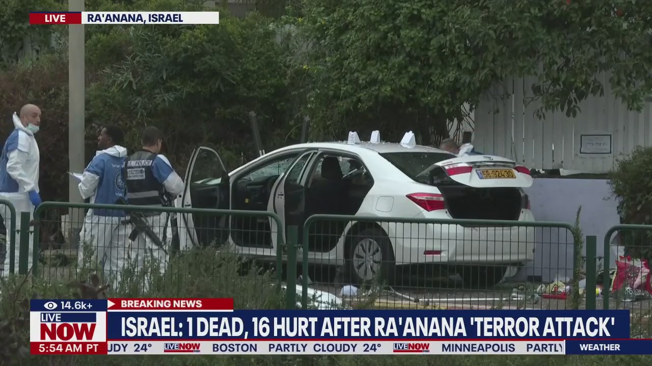 1 dead, 16 hurt in Israel 'terror attack'