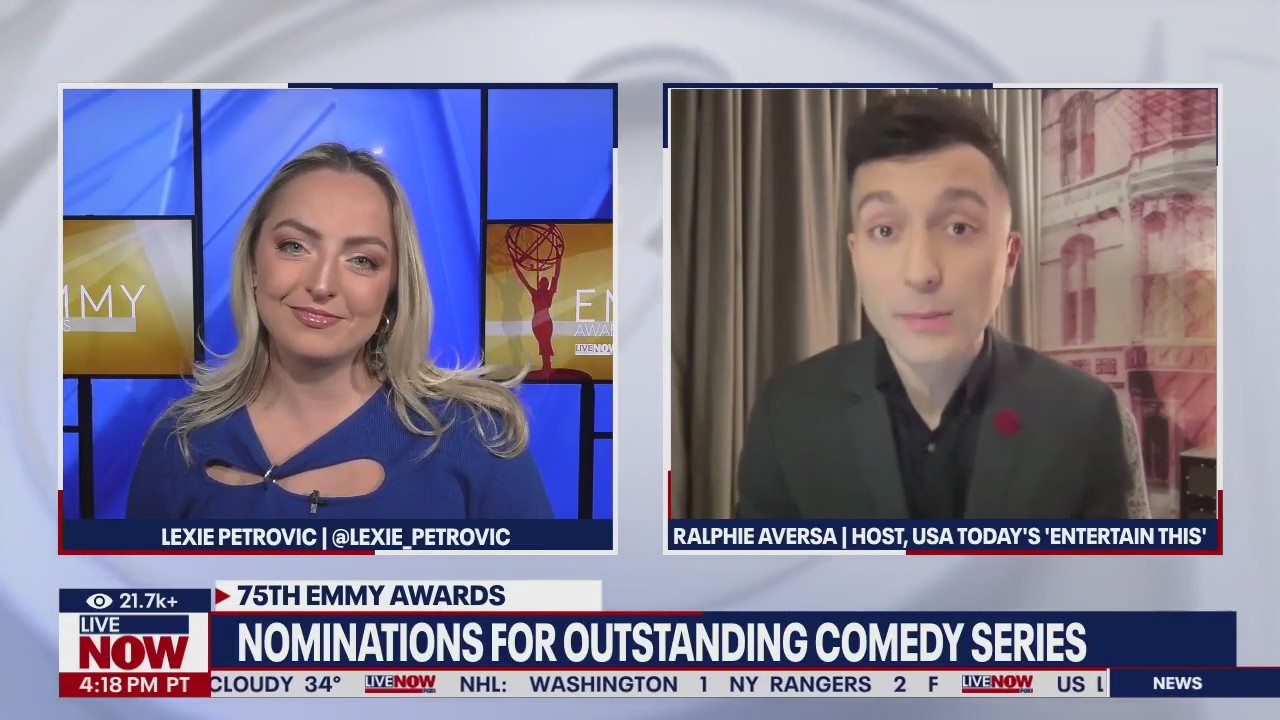 Top categories, nominations at Emmy Awards