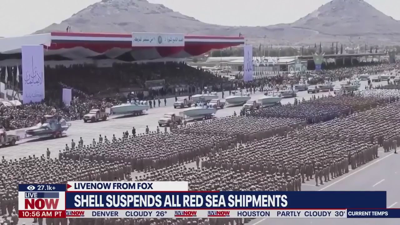 Shell suspends Red Sea shipments amid attacks