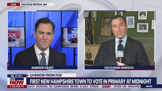 New Hampshire town to kick off primary