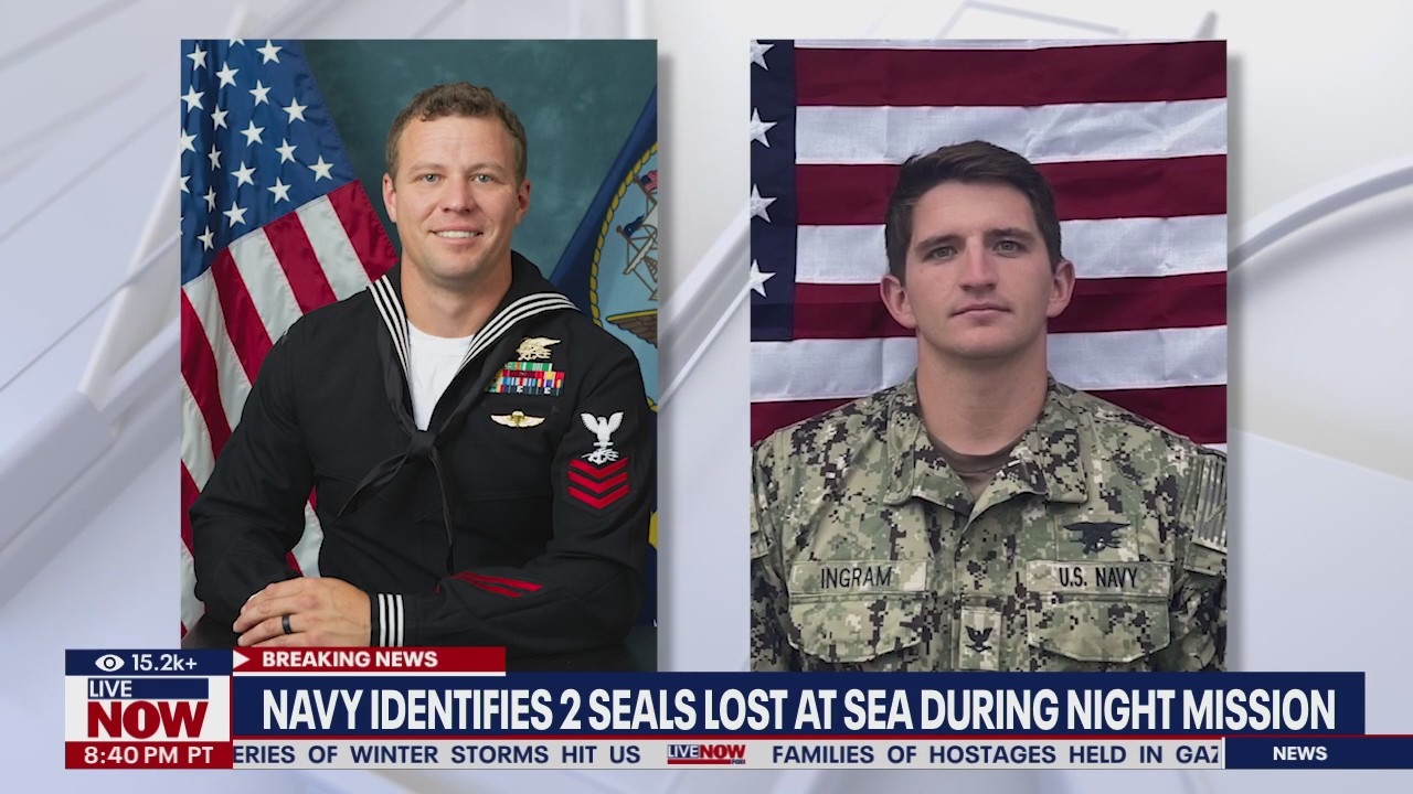 Navy identifies 2 SEALs presumed dead