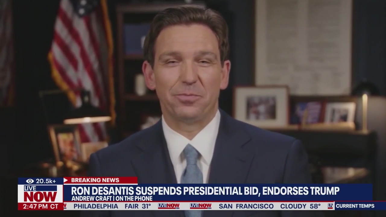 Instant reaction: DeSantis drops out of 2024 race