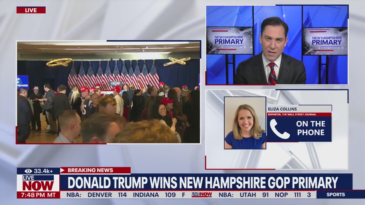 New Hampshire primary: Haley vows to stay in race