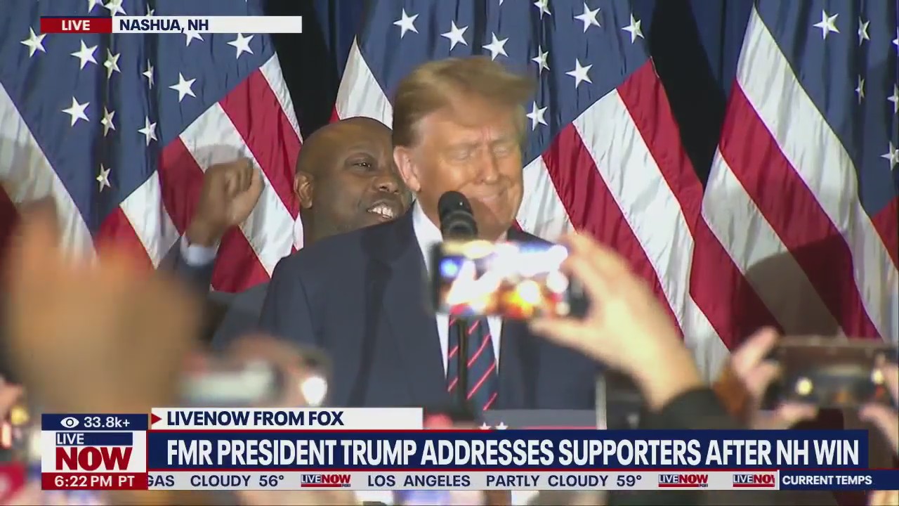 Trump speaks after winning New Hampshire