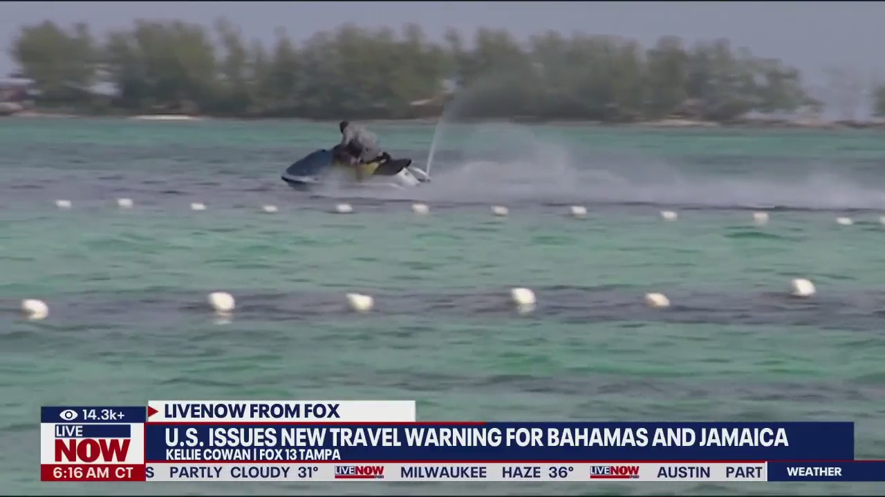 Travel warning issued for The Bahamas