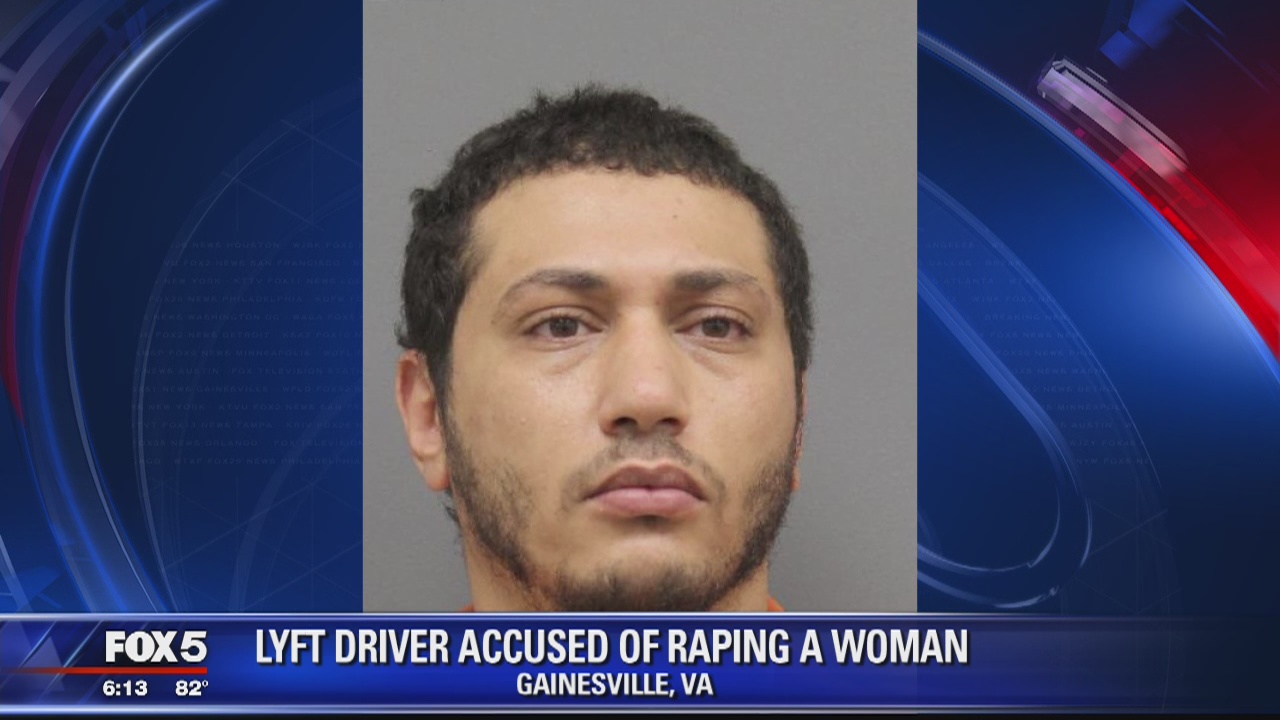 Lyft driver charged with raping woman in Prince William County