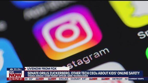 Social media CEOs testify before Senate committee