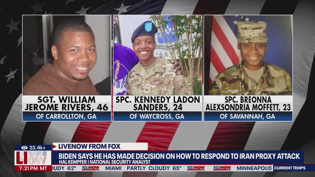 Biden: Decision made on response to Jordan attack