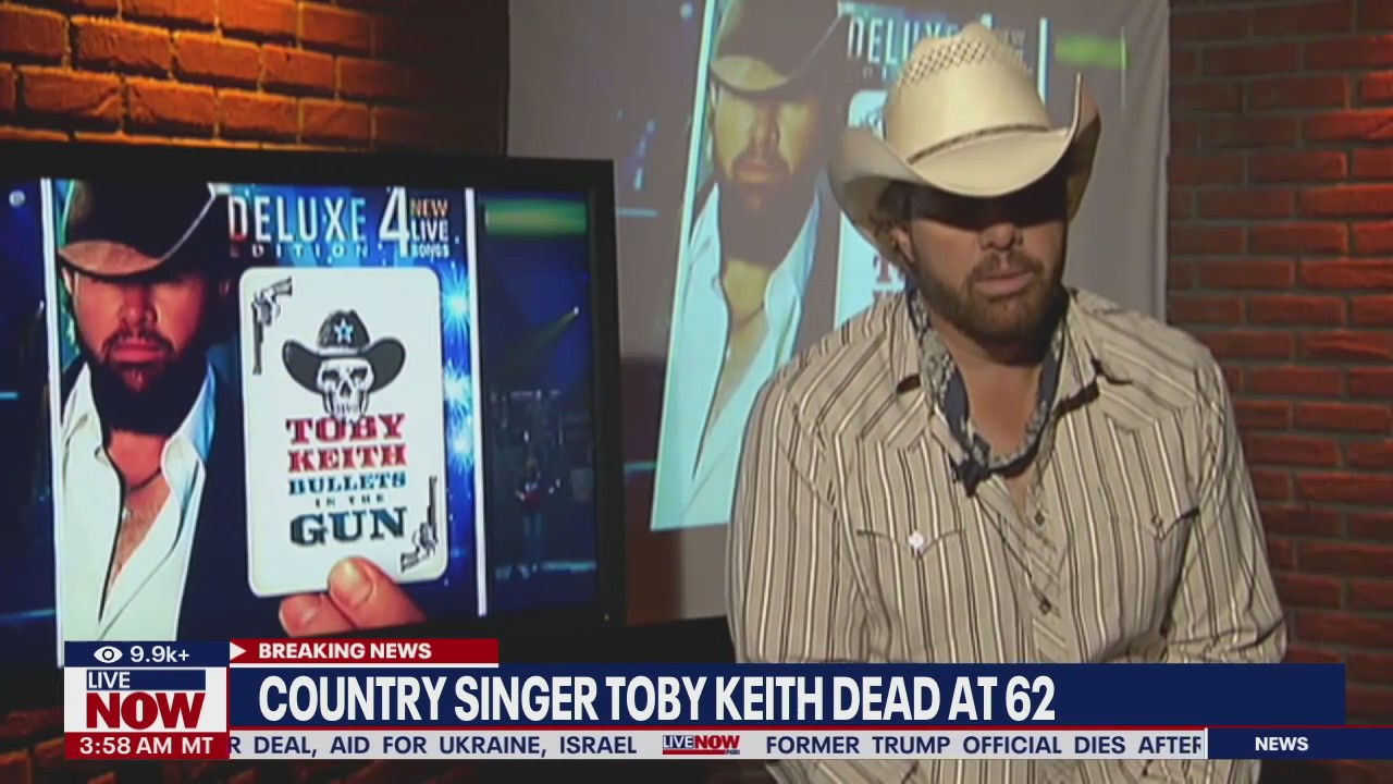 Country singer Toby Keith dead at 62