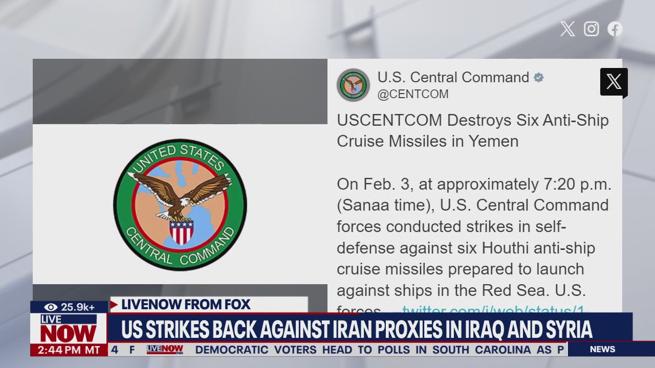 US destroys Houthi anti-ship missiles in Yemen