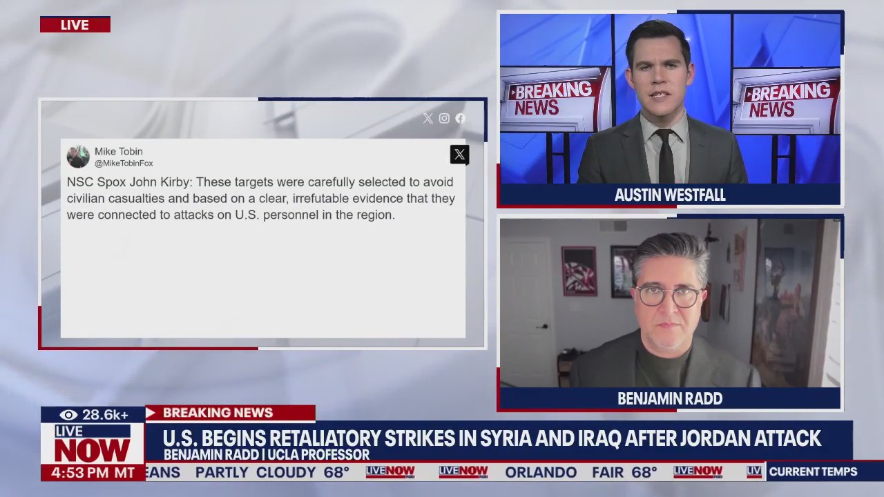 US strikes back against Iran-linked targets