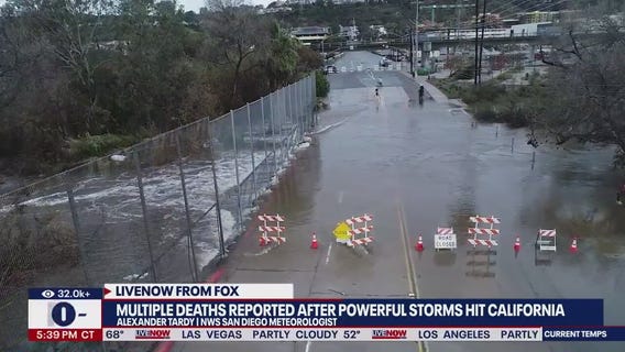 6 dead after atmospheric river slams California