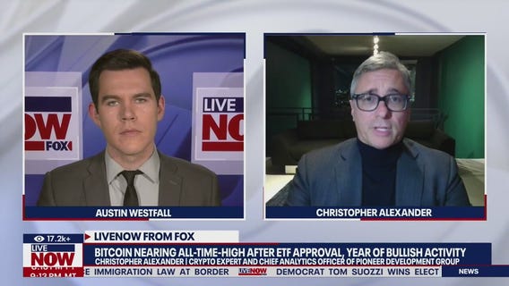 Bitcoin nearing all-time high after ETF approval