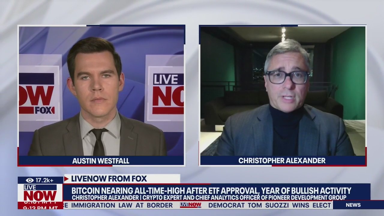 Bitcoin nearing all-time high after ETF approval