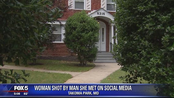 Woman shot by man after meeting him through social media app, police say