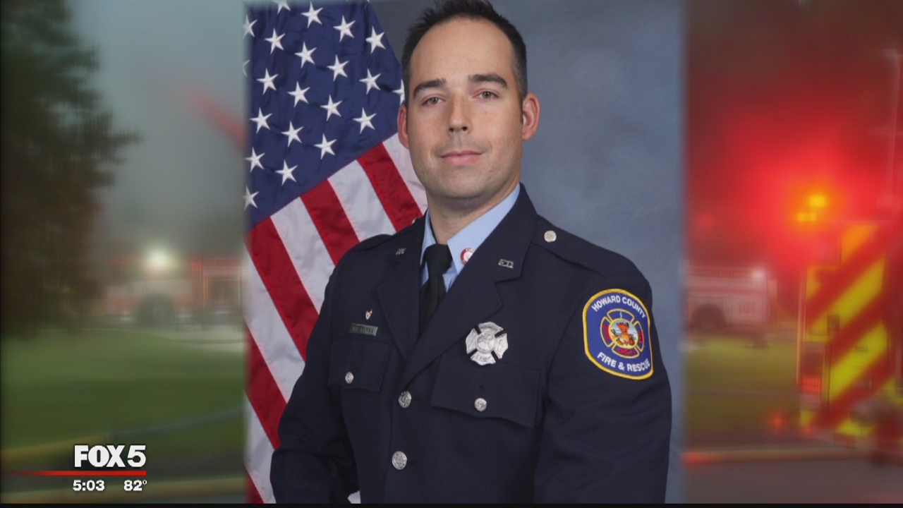 Firefighter killed while battling large house fire in Howard County