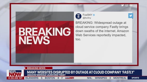 Major internet outage impacts websites worldwide | NewsNOW from FOX
