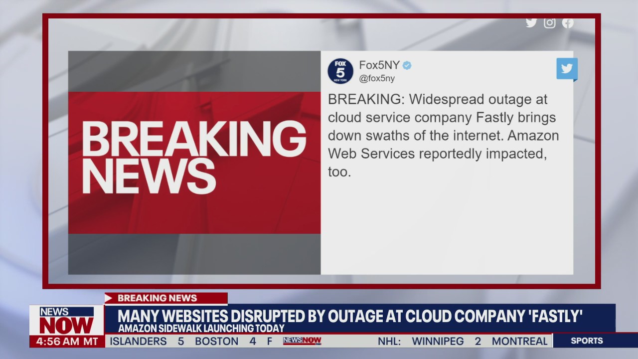 Major internet outage impacts websites worldwide | NewsNOW from FOX