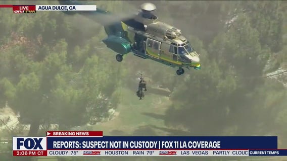 Deputies rappel to house fire involved in shooting investigation