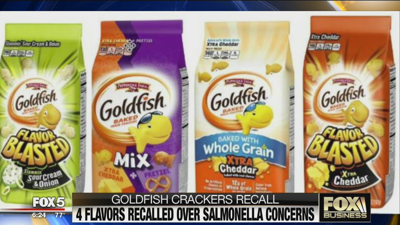 FOX Business Beat: Pepperidge Farm Goldfish crackers recall