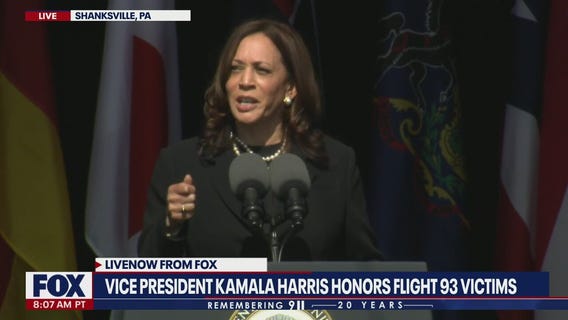 VP Kamala Harris speaks on 20th anniversary of Sept. 11