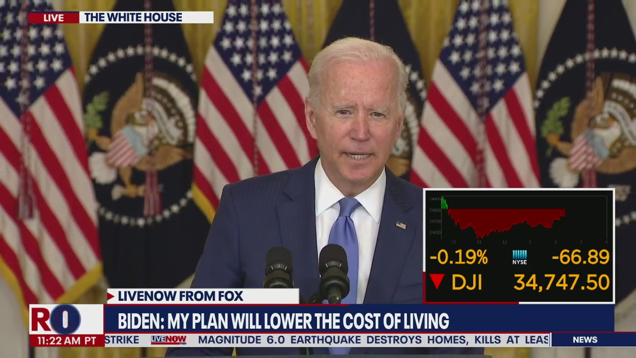 Biden makes case for his economic plan