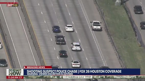 Wild police chase: Shooting suspect flying down highway