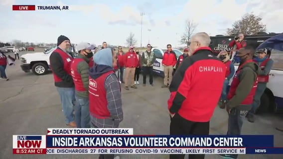 Arkansas moving forward from tornado outbreak as volunteers work to meet needs
