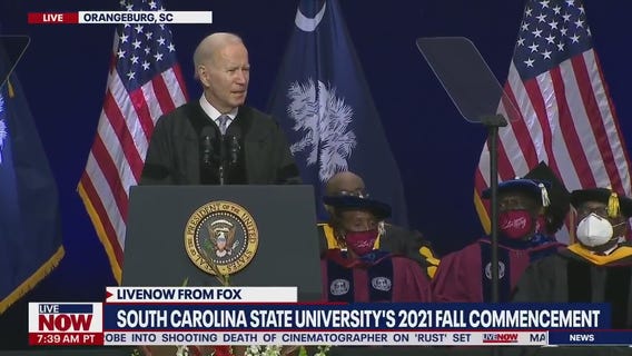 Joe Biden calls Kamala Harris 'President' | LiveNOW from FOX