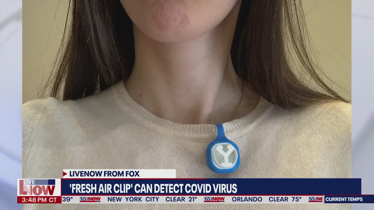 COVID-19 detector: Wearable 'Fresh Air Clip' can detect virus