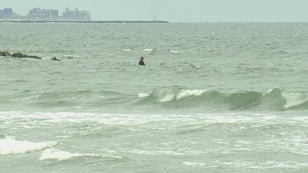 Part of Rockaway Beach closed
