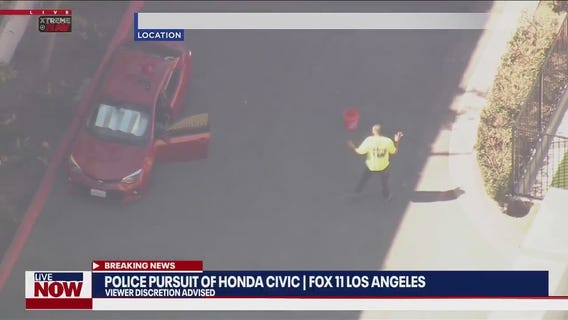 Police chase leads to suspect attempting carjacking