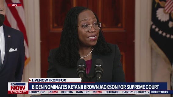 Judge Ketanji Brown Jackson, Biden give remarks on SCOTUS nomination