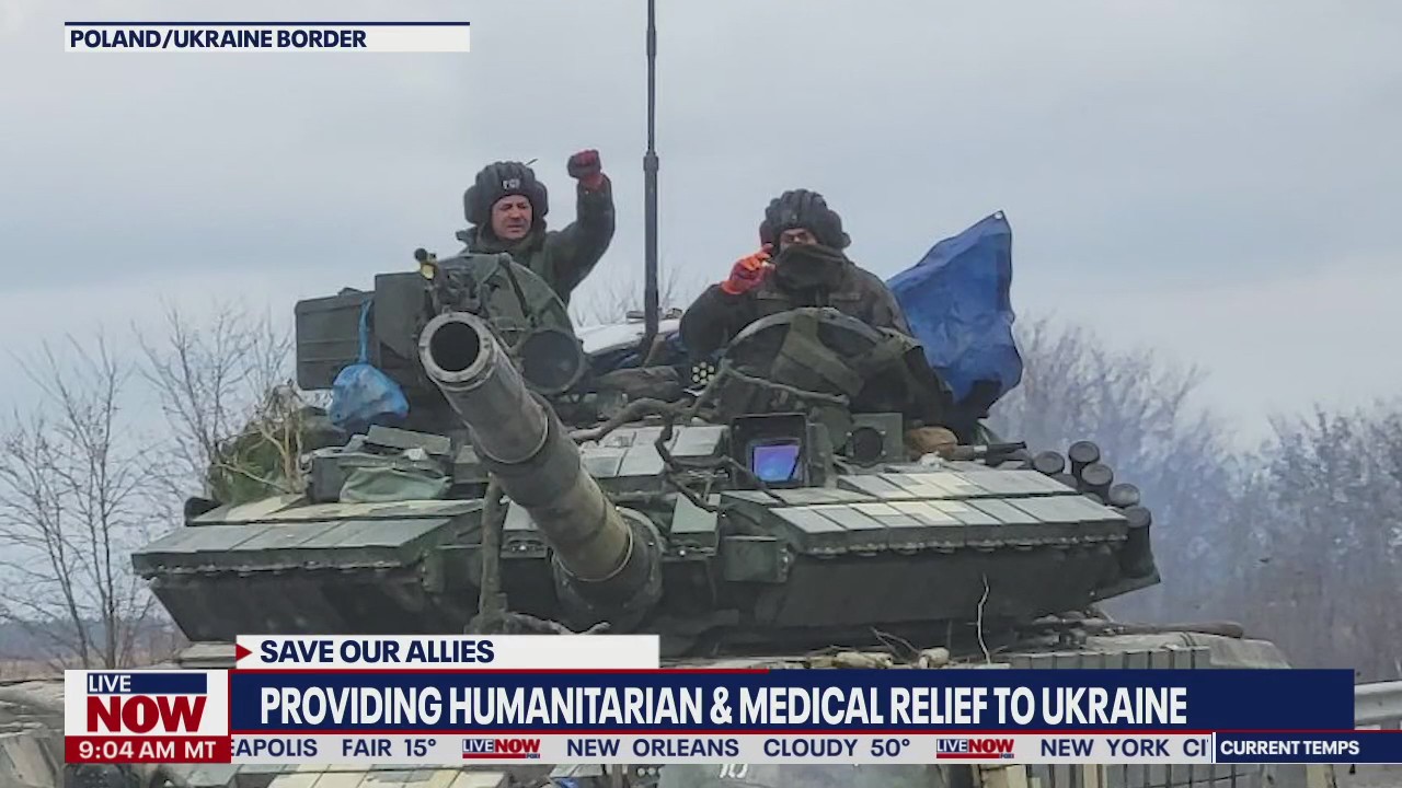 Russia-Ukraine: Humanitarian & medical relief provided to Ukraine through Save Our Allies