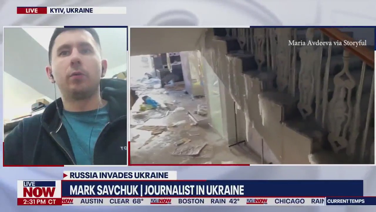 United Together: Journalist in Ukraine says moral high as Ukrainians fight Russian troops