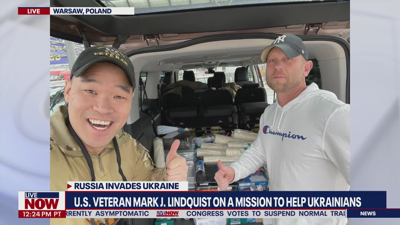 Mission Ukraine: U.S. Veteran overseas helping Ukrainians in need