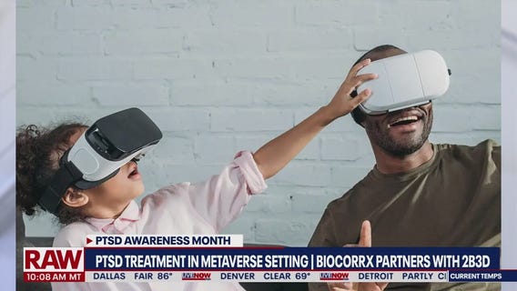 PTSD treatment in metaverse setting
