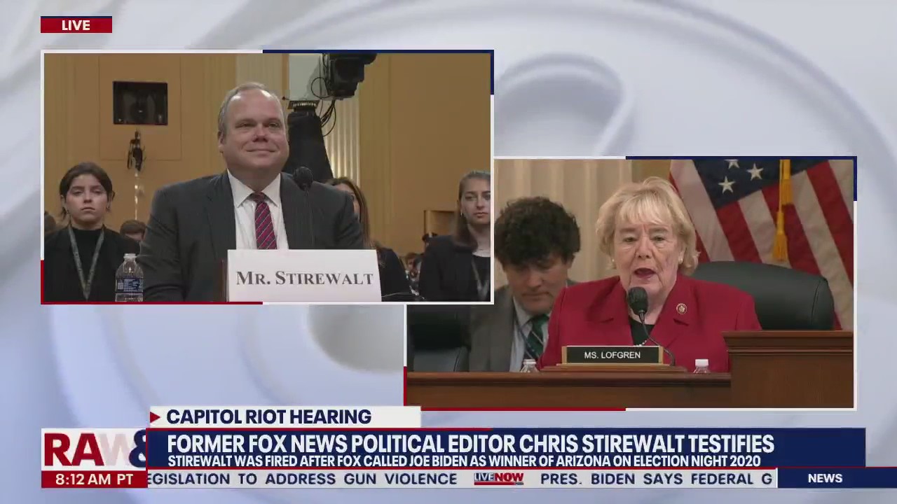 Former FOX News political editor testifies at second Jan. 6 hearing