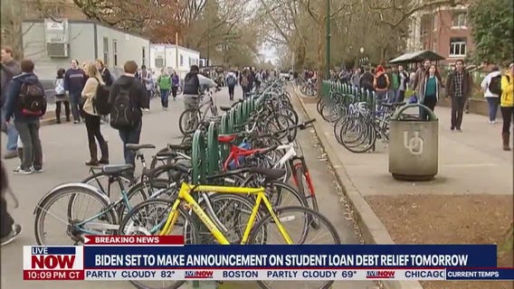 Biden expected to announce student loan cancellation program | LiveNOW from FOX