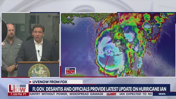 Hurricane Ian: Florida Governor Ron DeSantis says storm 'will likely make landfall as cat. 4'