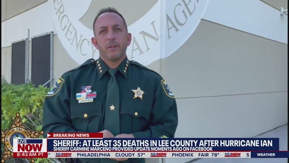 Sheriff: At least 35 deaths from Hurricane Ian in Lee County, Florida
