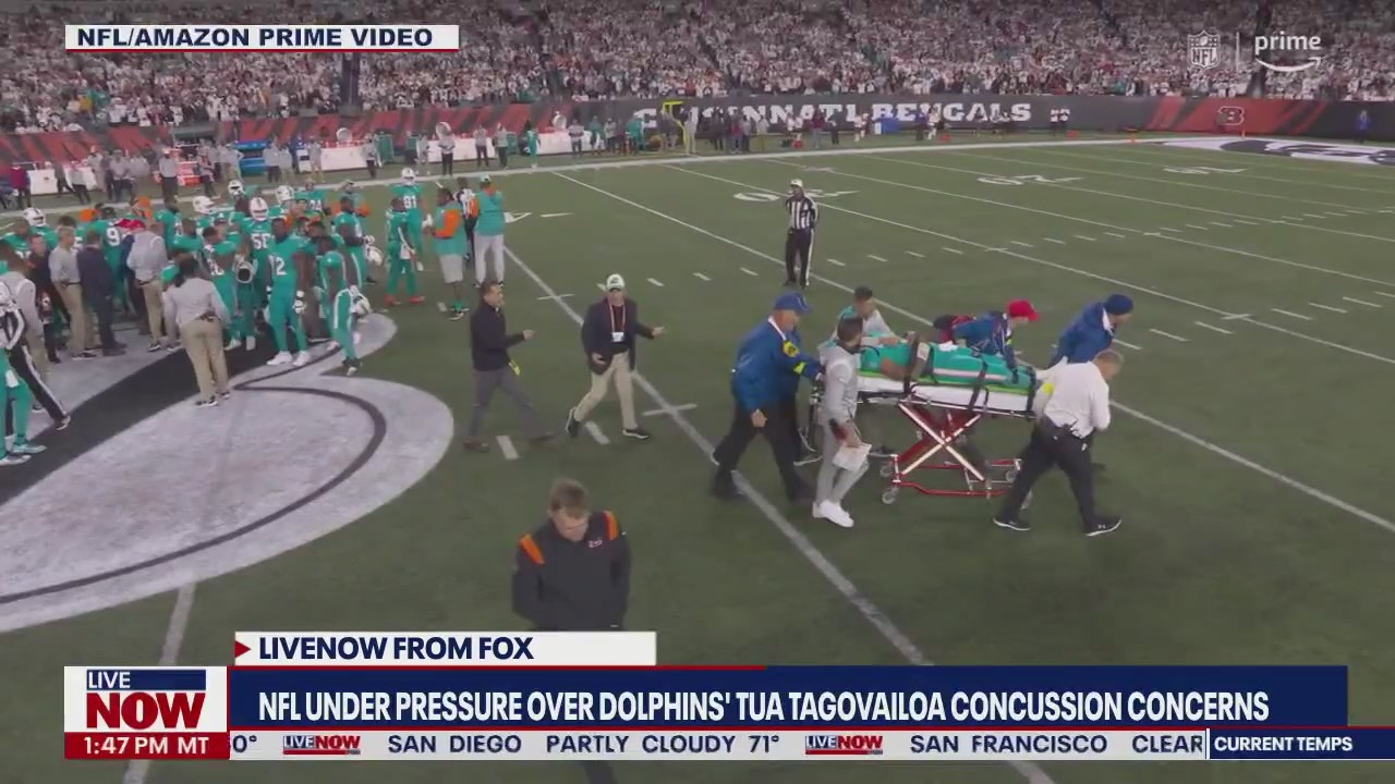 Tua Tagovailoa's head injury puts pressure on NFL | LiveNOW from FOX