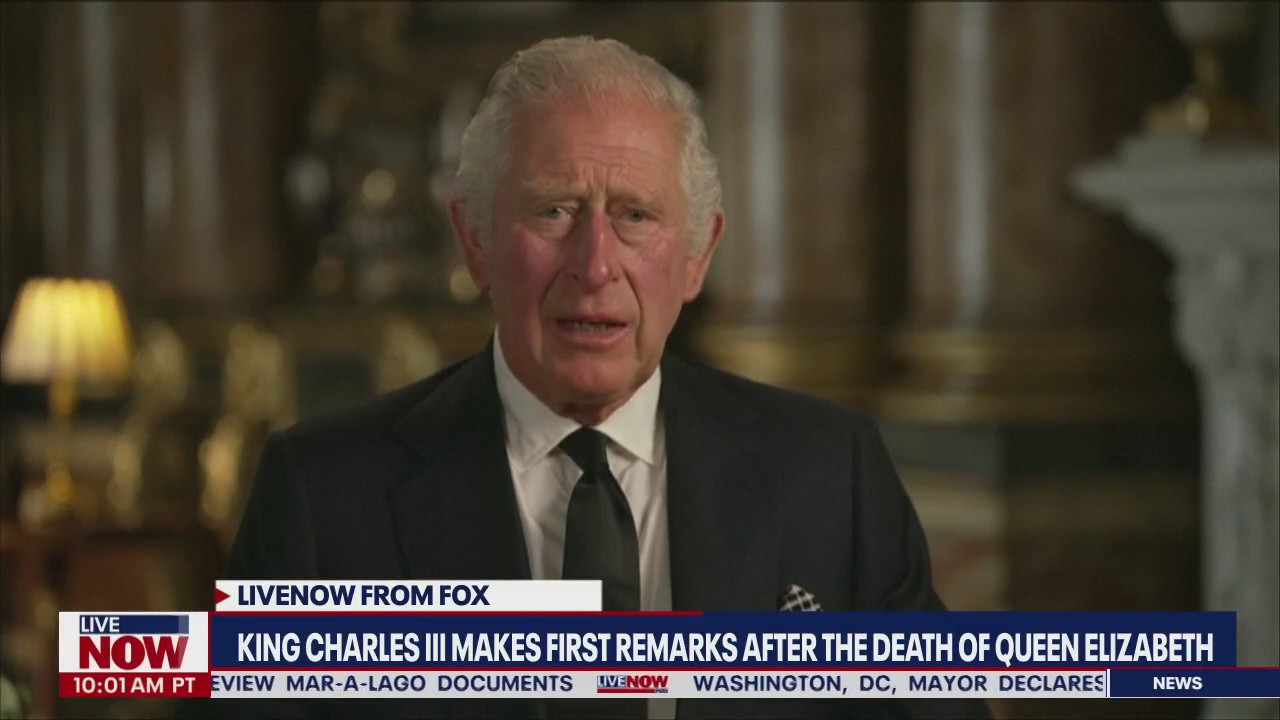 King Charles III gives first address as sovereign after Queen Elizabeth's death