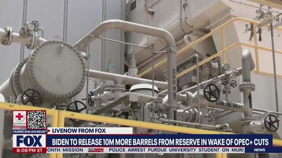 OPEC cuts oil production, Biden ?disappointed? in decision | LiveNOW from FOX