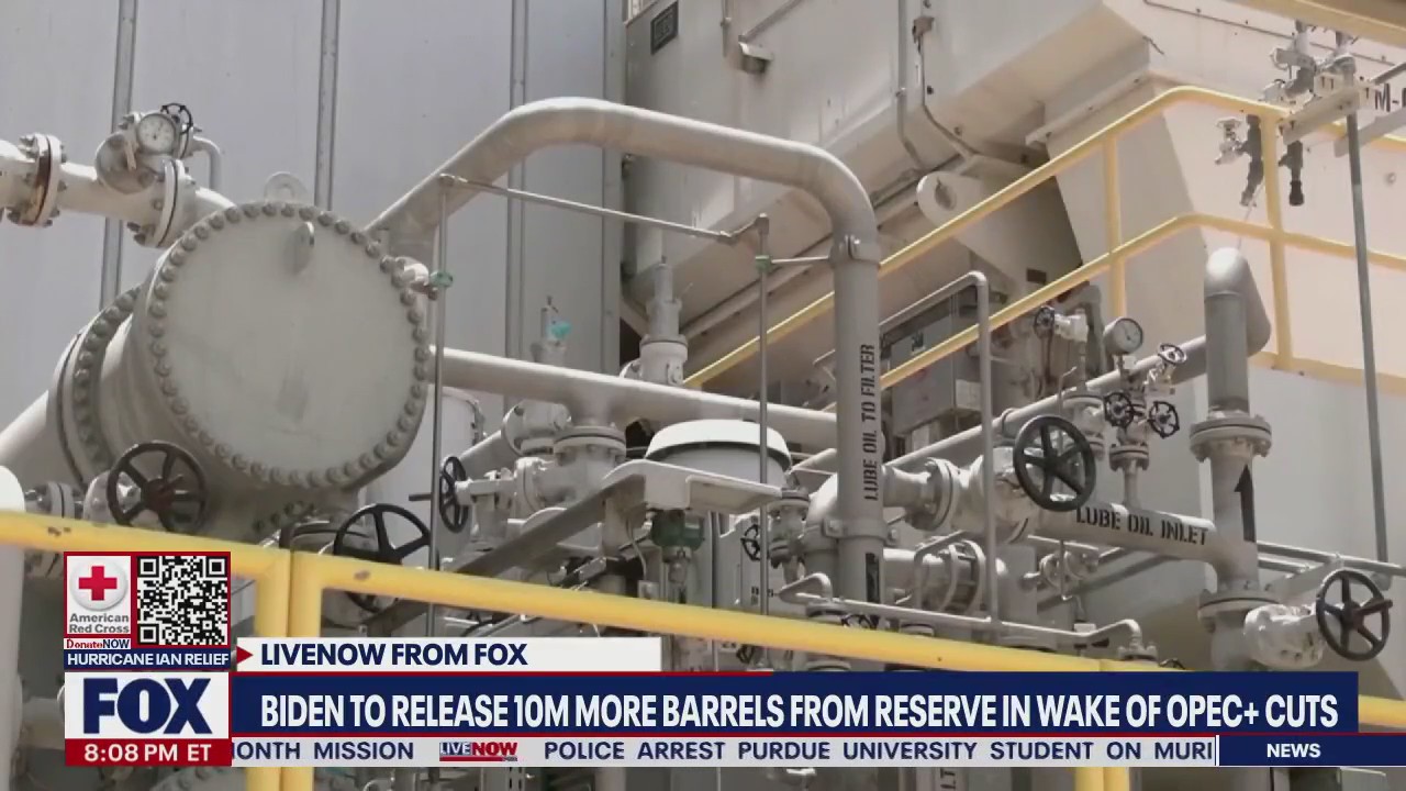 OPEC cuts oil production, Biden ?disappointed? in decision | LiveNOW from FOX