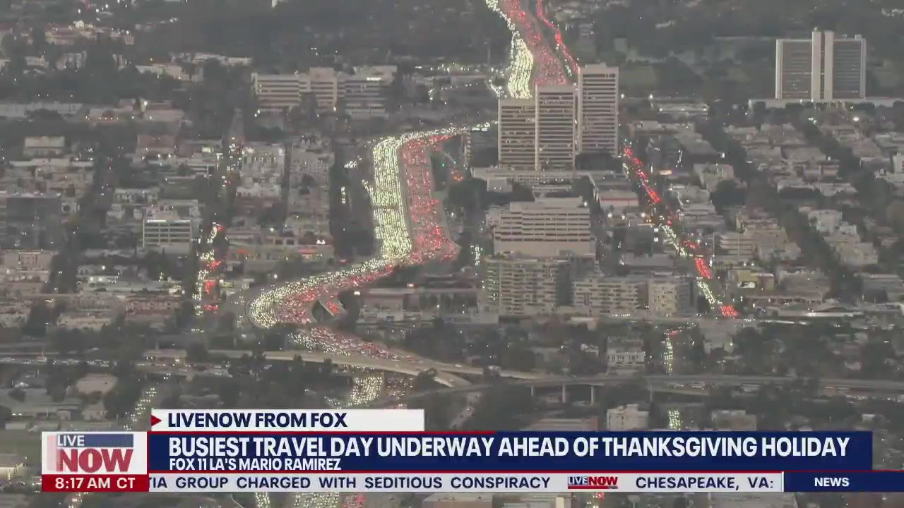 Busiest travel day ahead of Thanksgiving holiday